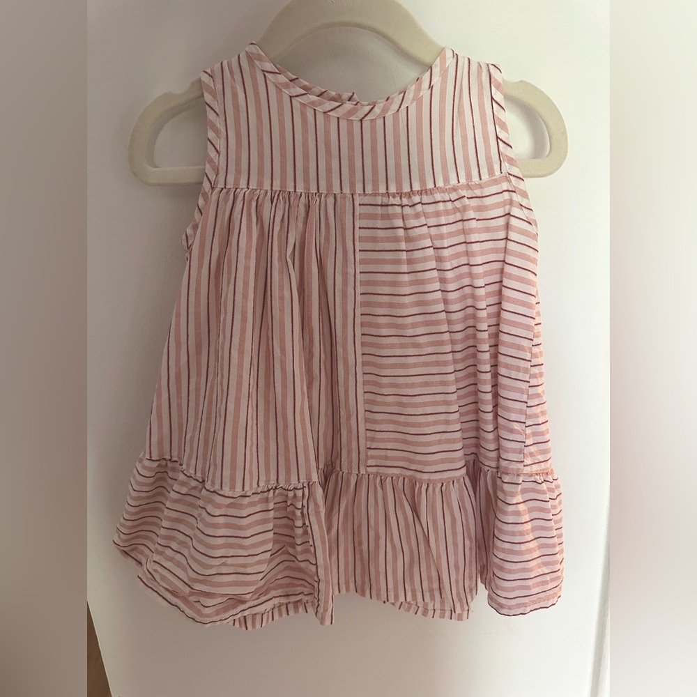 1 + in the family baby girls dress -12 months - excellent condition